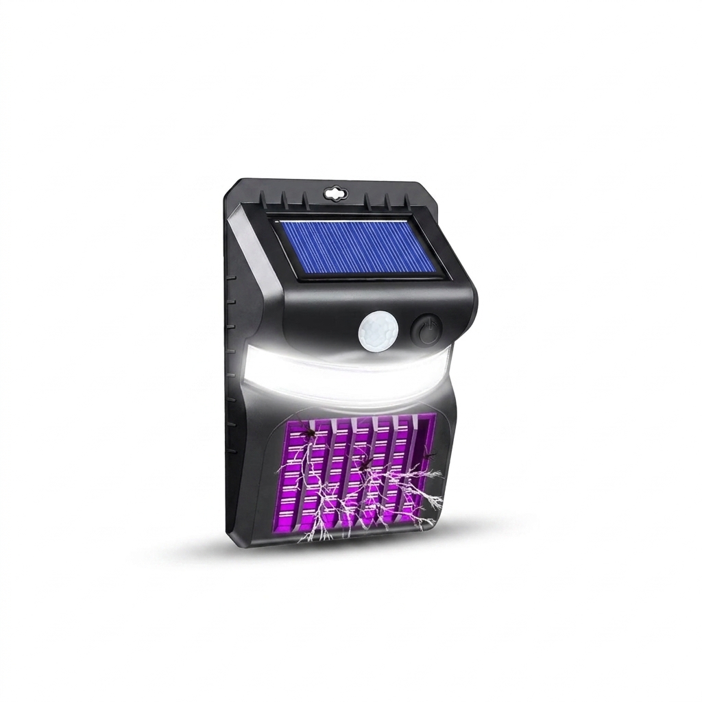 Solar LED Bug Zapper Light