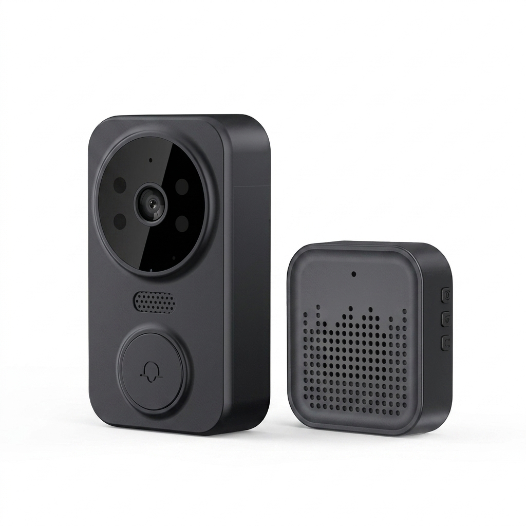 Video Door Bell - Black